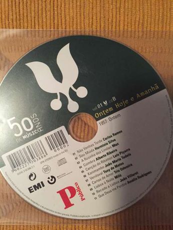 CD 50 anos música portuguesa (como novo)