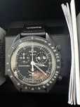 Swatch x Omega Bioceramic Moonswatch Mission To Moonphase Snoopy Black