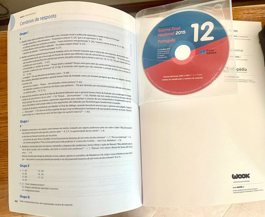 Livro Preparação Exame Nacional Português 2015