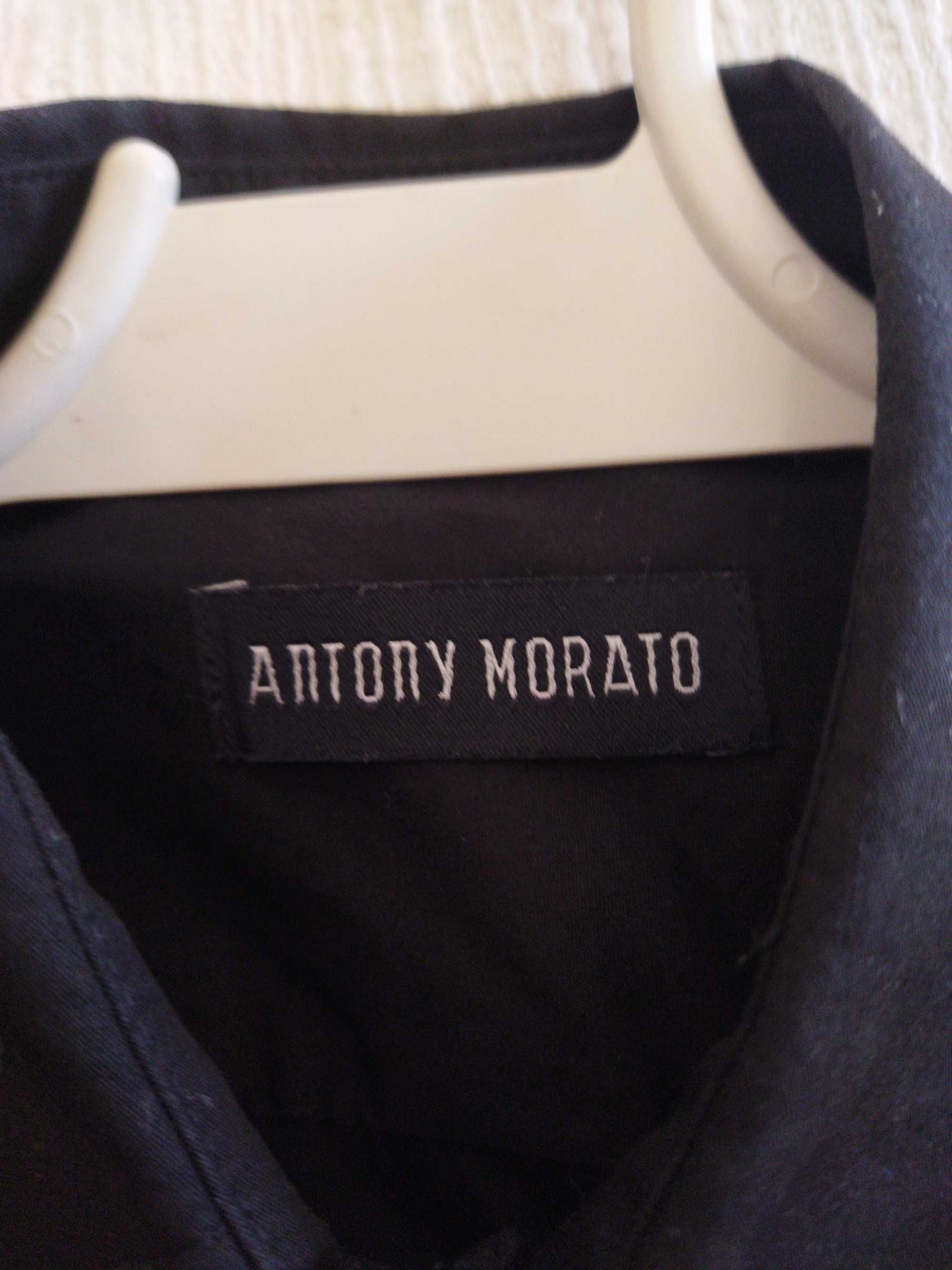 Camisa preta criança Antony Morato tamanho seis