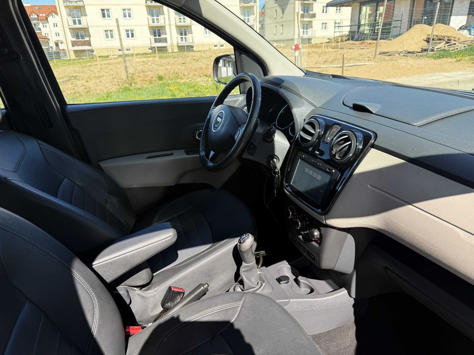 DACIA LODGY 2016r 1.2 benz KLIMA/SKÓRY wzorowy stan 119 tys km !