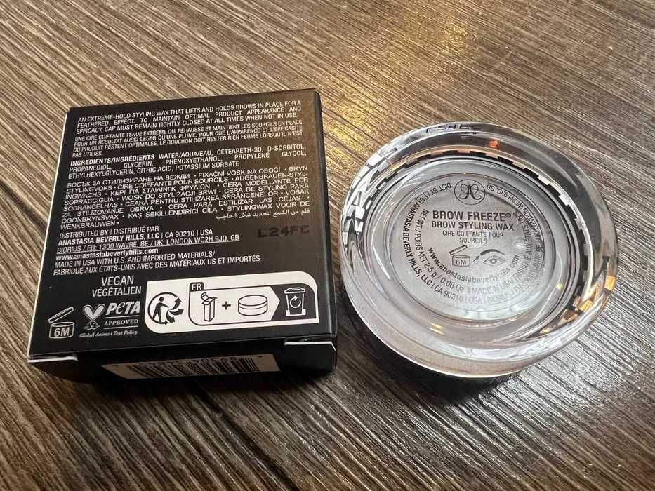 ANASTASIA BEVERLY HILLS Brow Freeze Wosk stylizacji brwi travel 2SZT