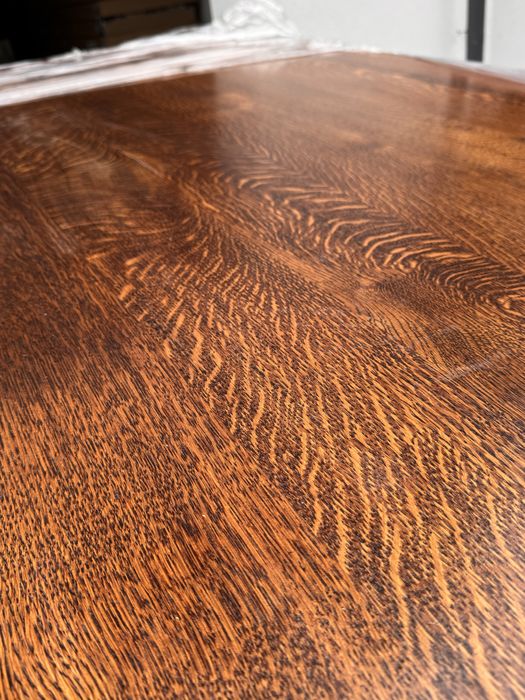 Stół dębowy z litego drewna