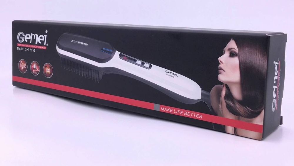 Щітка-випрямляч gemei GM-2952