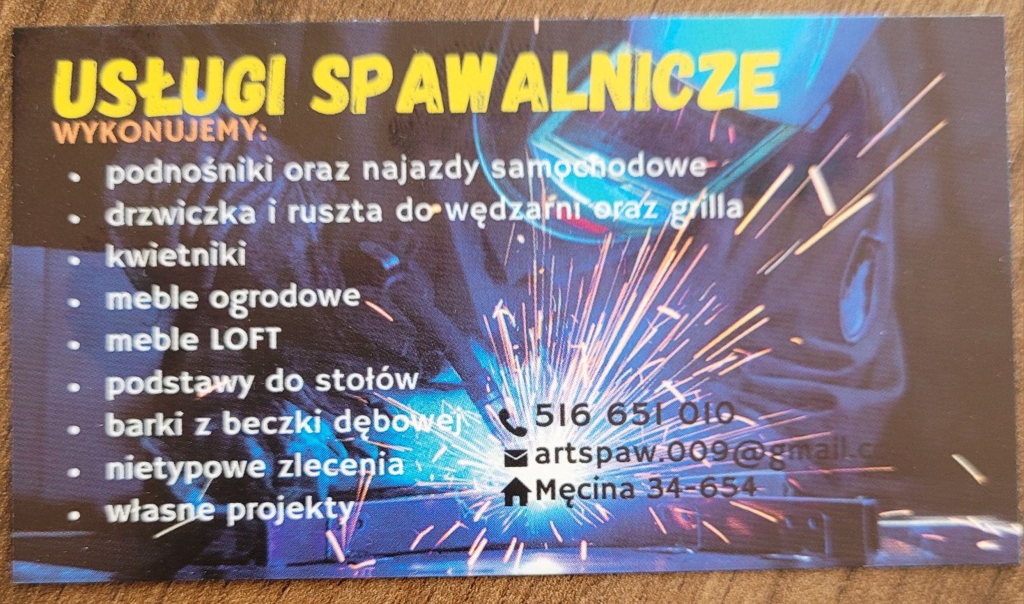 Usługi Ślusarskie/Spawalnicze