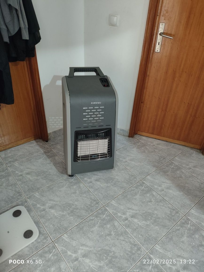 Aquecedor a gás de botija