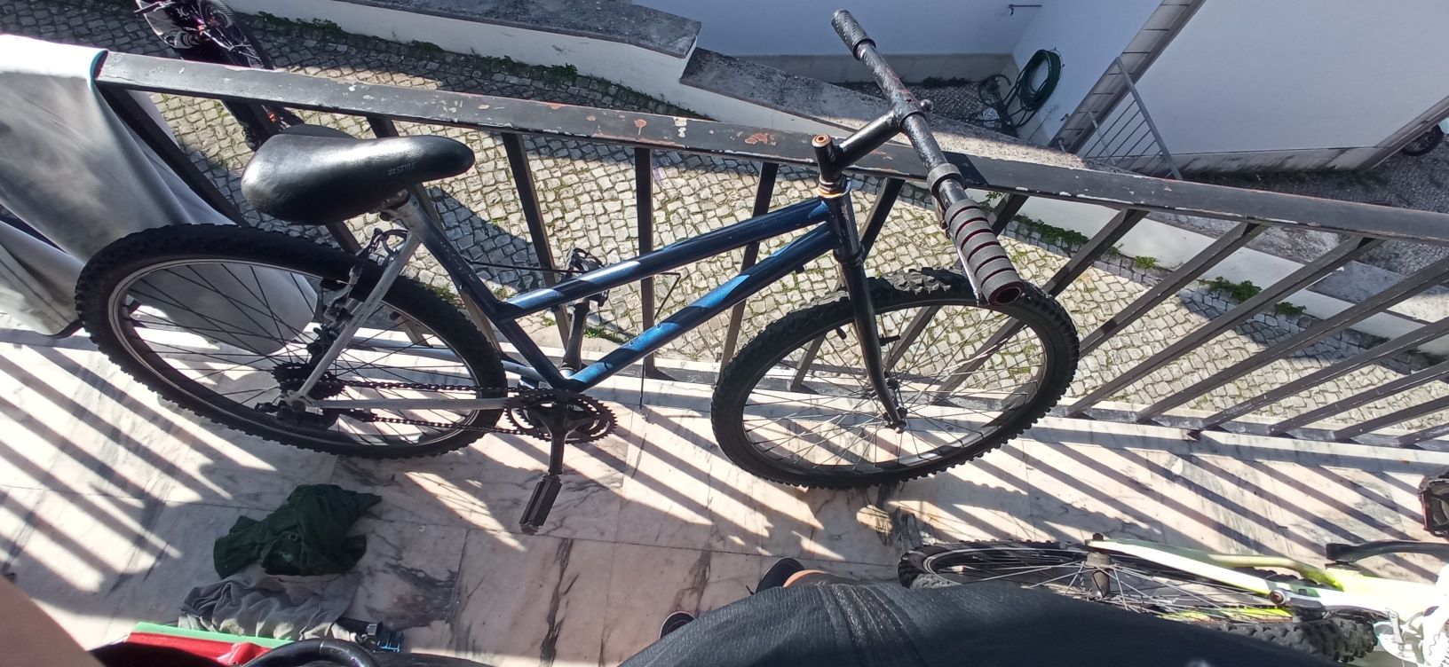 Bicicleta 26 azul
