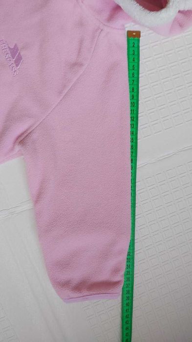 Флисовый Ромпер Человечек на девочку 1.5-2 года