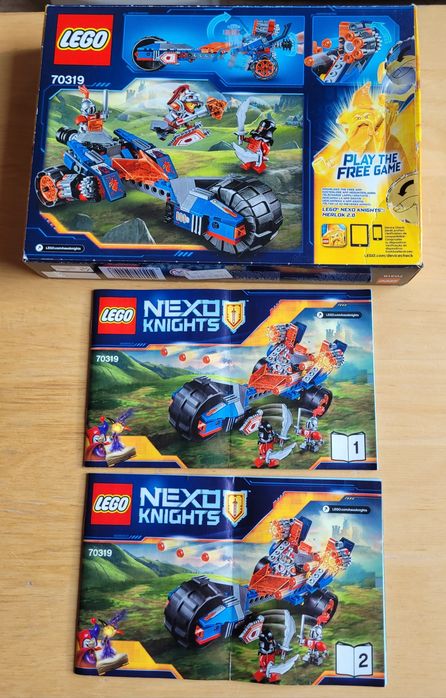 Klocki Lego Nexo Knoghts  70319 Gromowa maczuga Macy