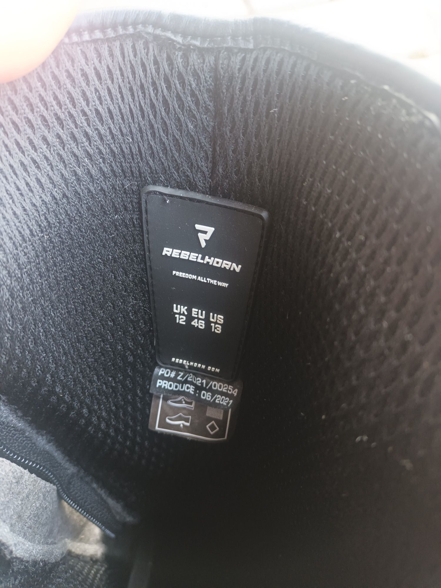 Buty motocyklowe, na motor, Rebelhorn