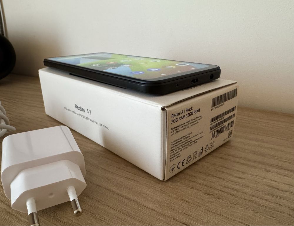 OKAZJA!!! Nowy smartfon Xiaomi Redmi A1 czarny. 32GB