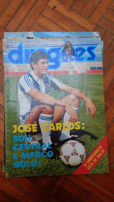 Revista antigas - Dragões (1989)
(Julho, Agosto, Setembro, outubro, no