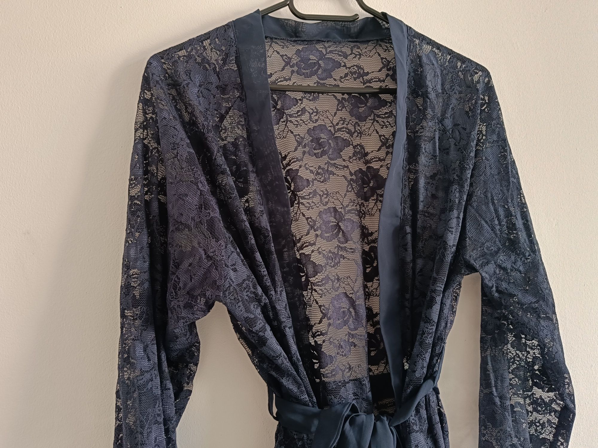 Esmara koronkowy szlafrok kimono