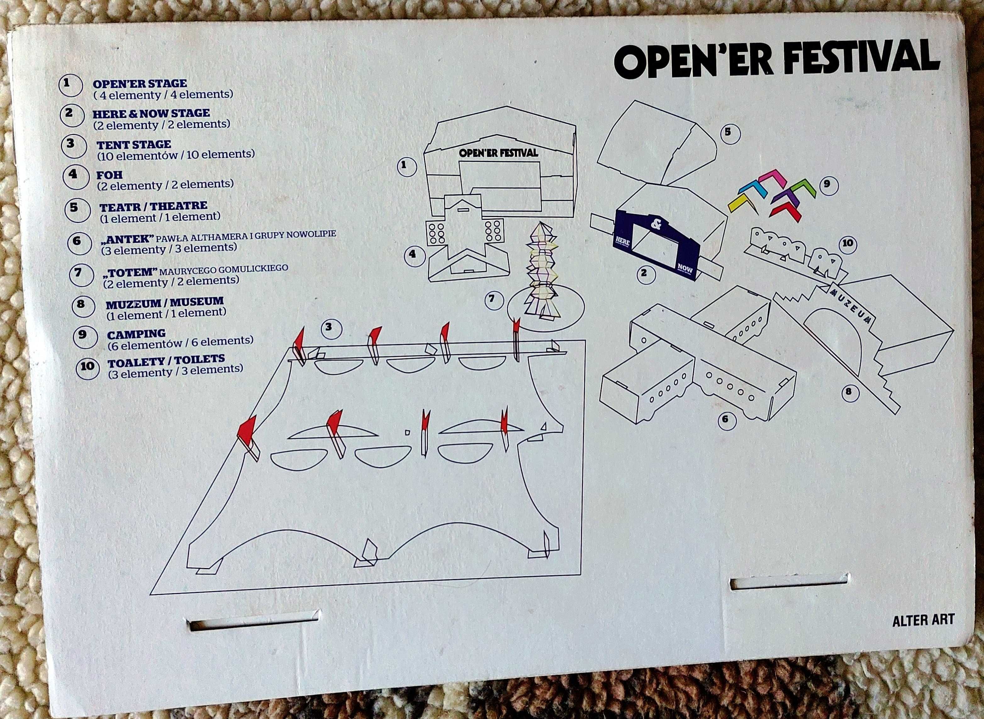 TEKTUROWY MODEL: Miasteczko Openera | całe miasteczko do zbudowania