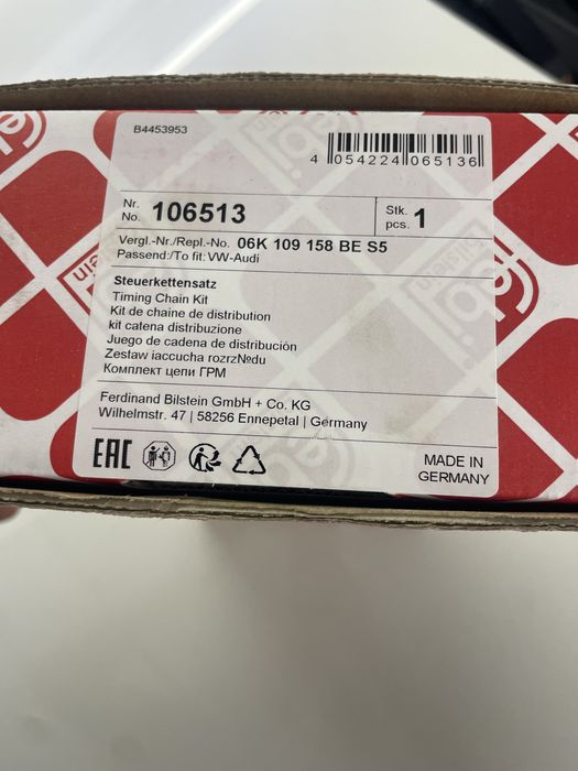 Rozrząd 1.8 2.0tfsi