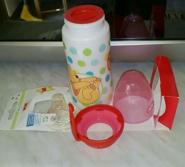 Чашка-непроливайка для активного відпочинку Disney ТМ NUK, 300мл.