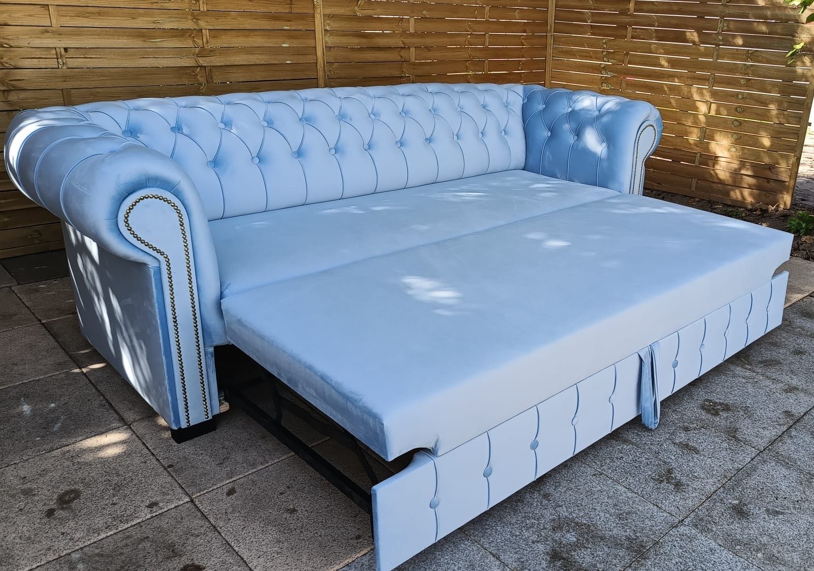 Sofa Chesterfield IV III II I. Narożnik.