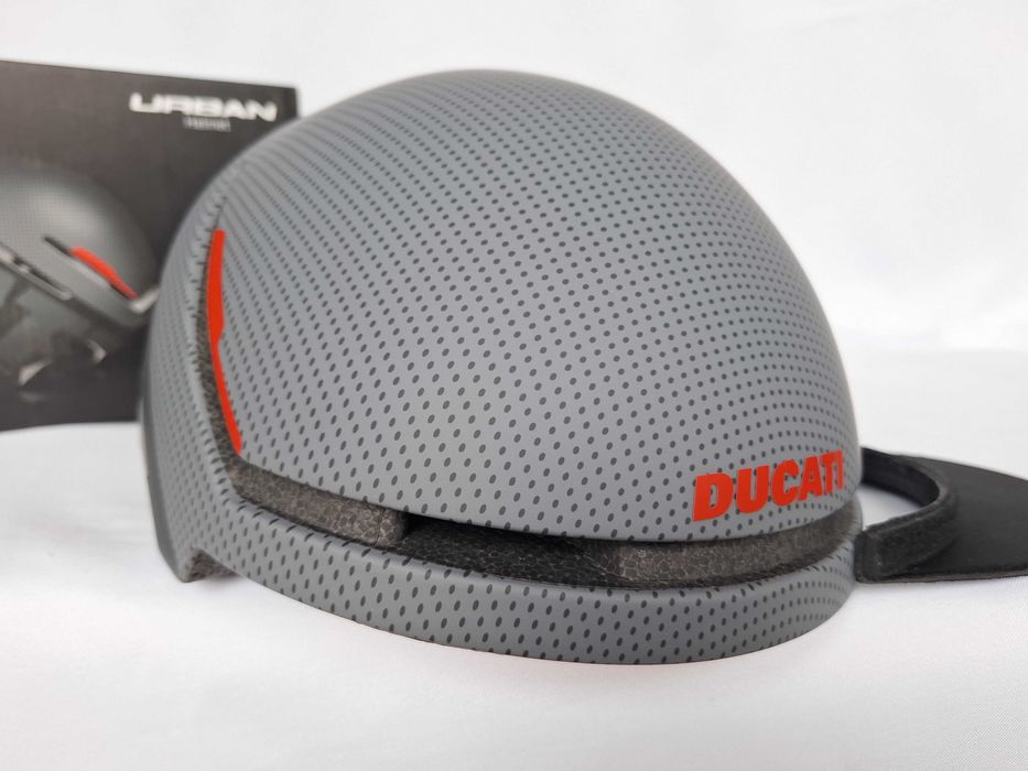 Kask rowerowy Ducati Urban Helmet Grey Matt L/XL 58-62cm e-mobility
