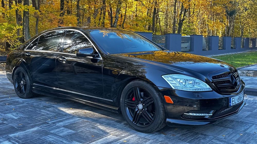 Mercedes-Benz Klasa S Mercedes S550 L 2013 rok 4.7 V8 bezwypadkowy AMG Line