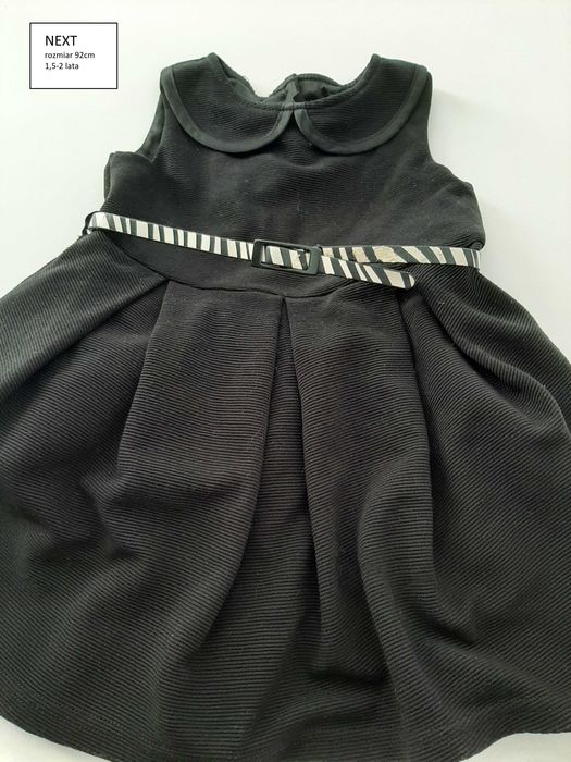 Sukienka zebra NEXT 92cm 1,5-2