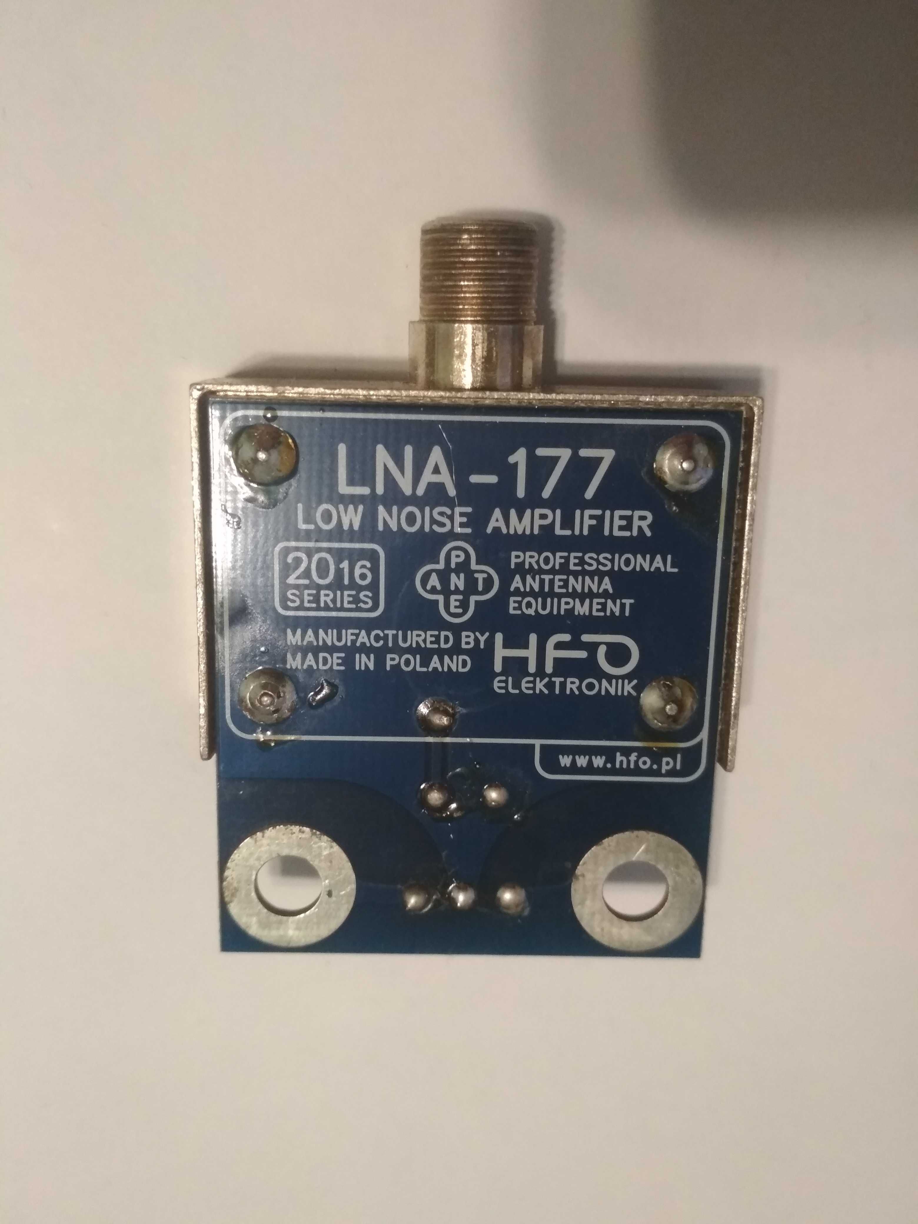 Wzmacniacz antenowy LNA-177 HFO Elektronik wtyk F 27dB