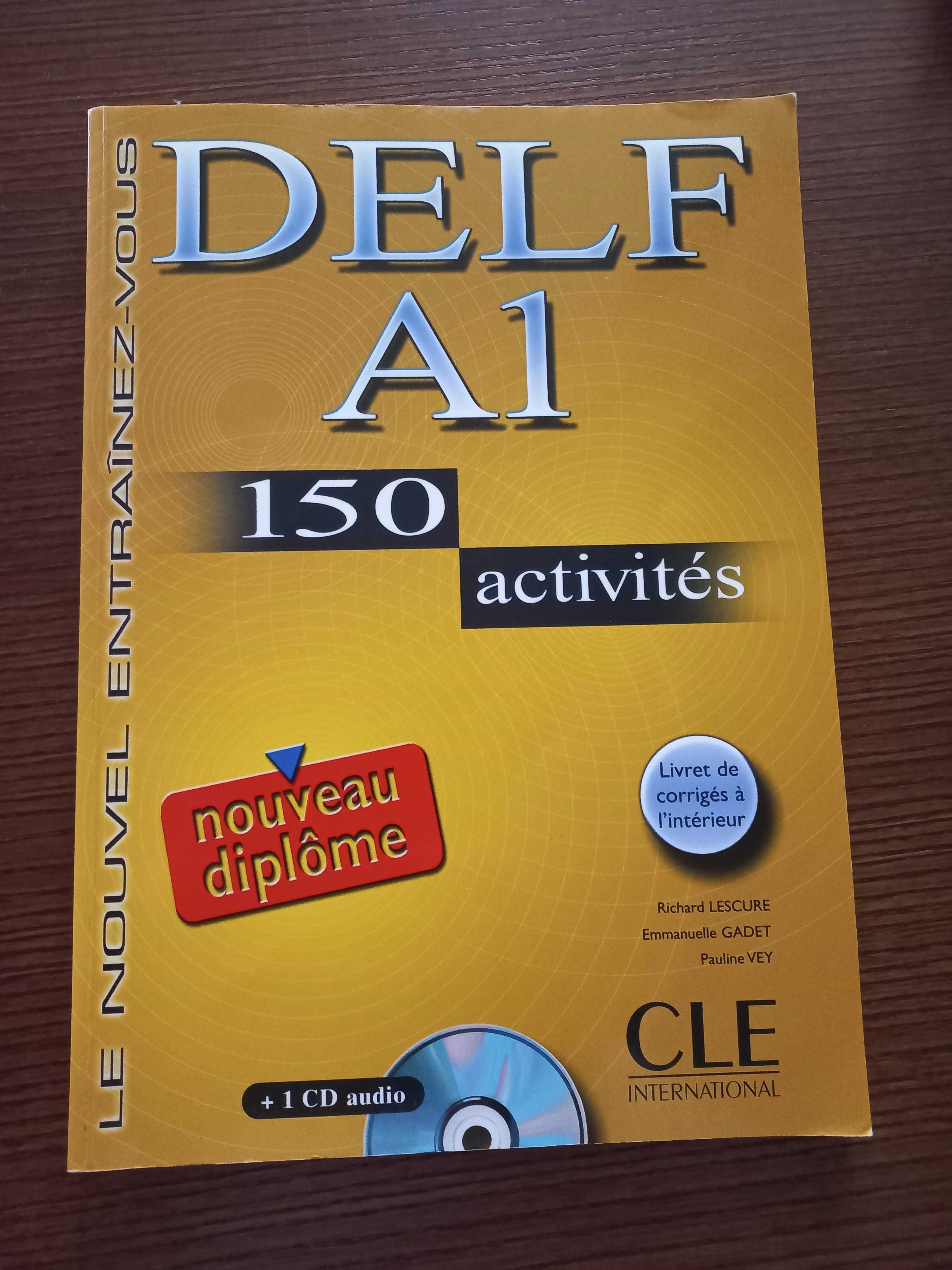 DELF A1 150 activites+Corriges  Ćwiczenia+Klucz