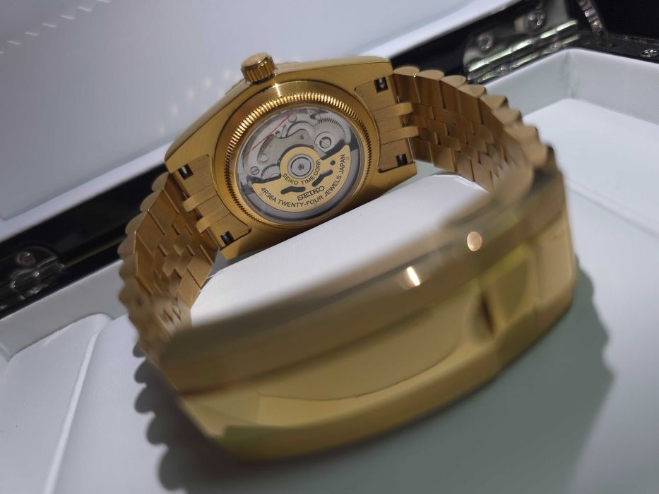 Zegarek Seiko ModJust, stal 904l, nowy