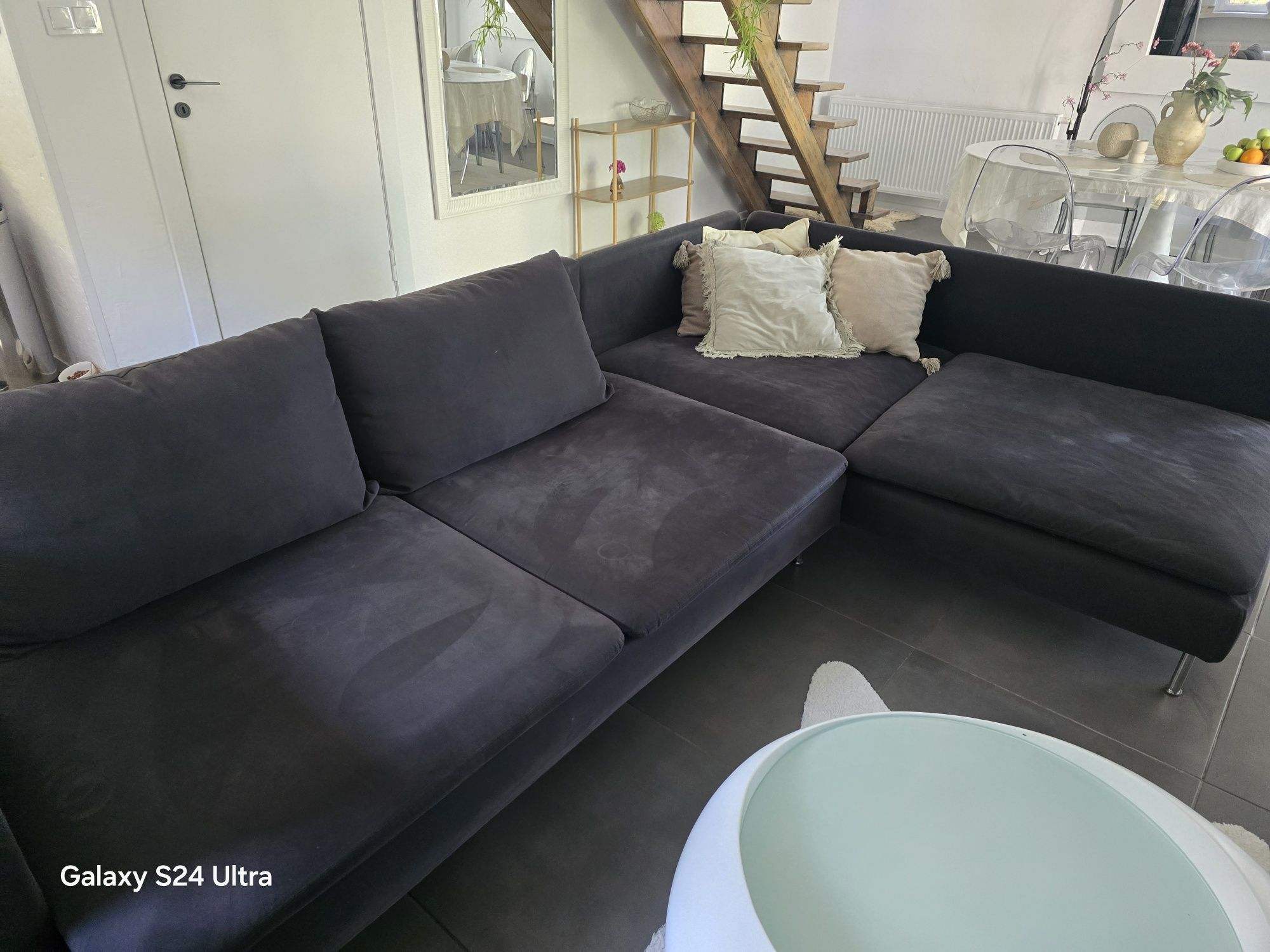 Narożnik sofa modułowa  kanapa ikea soderhamn
