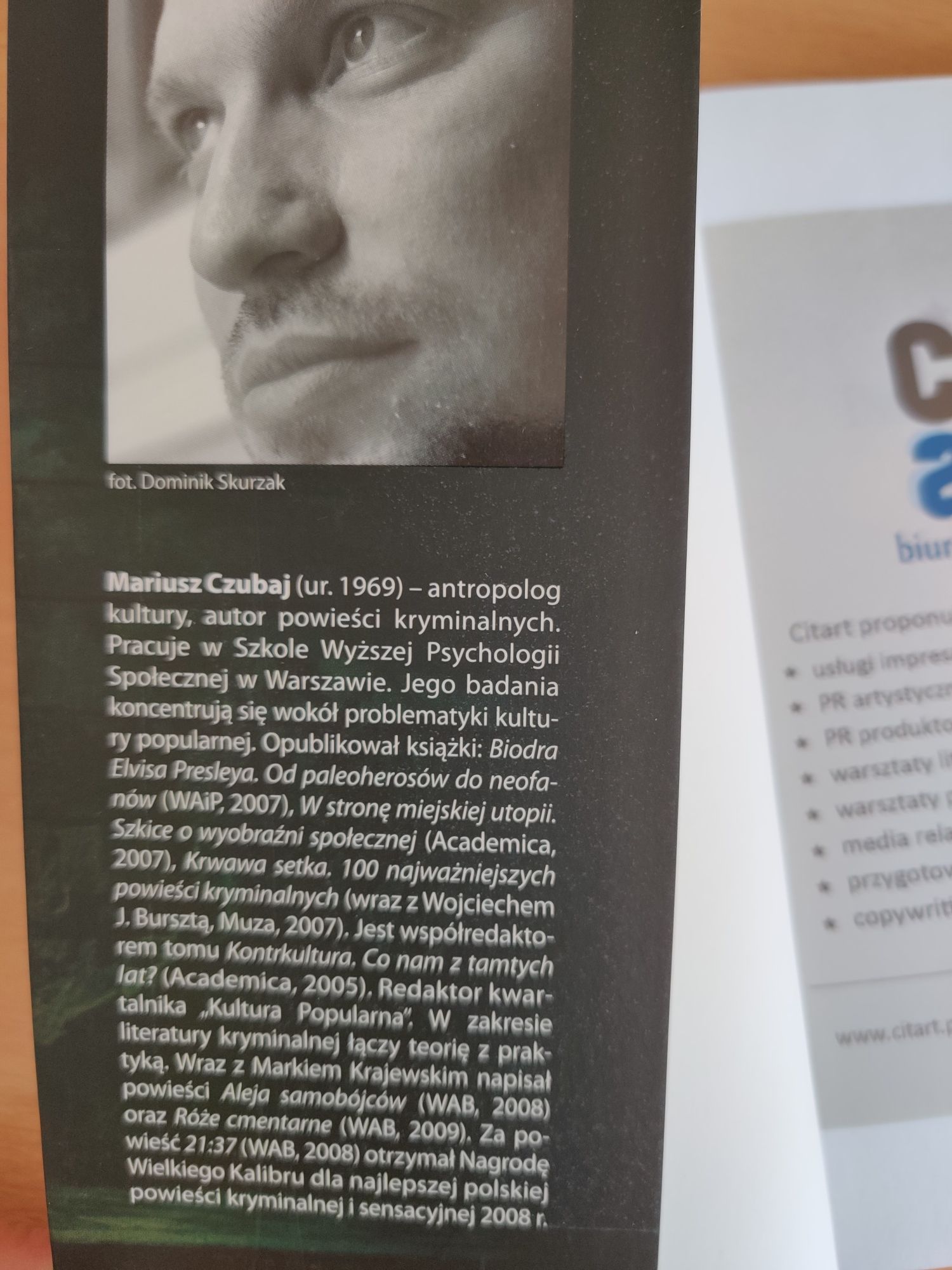Etnolog w Mieście Grzechu. Mariusz Czubaj