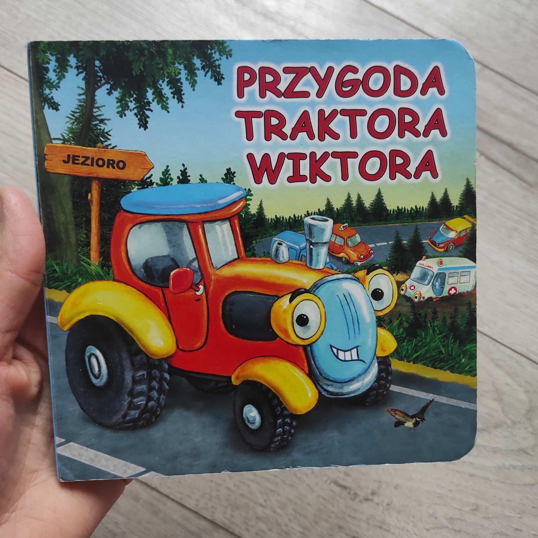 Paka zestaw Czuczu pojazdy na budowie książka Strażacy Emilie Beaumont