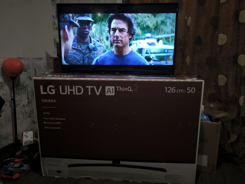 4K ТВ LG 50 дюймів LG 50UK6470