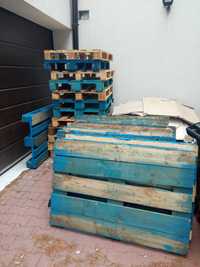 Palety drewniane używane 120x80cm
