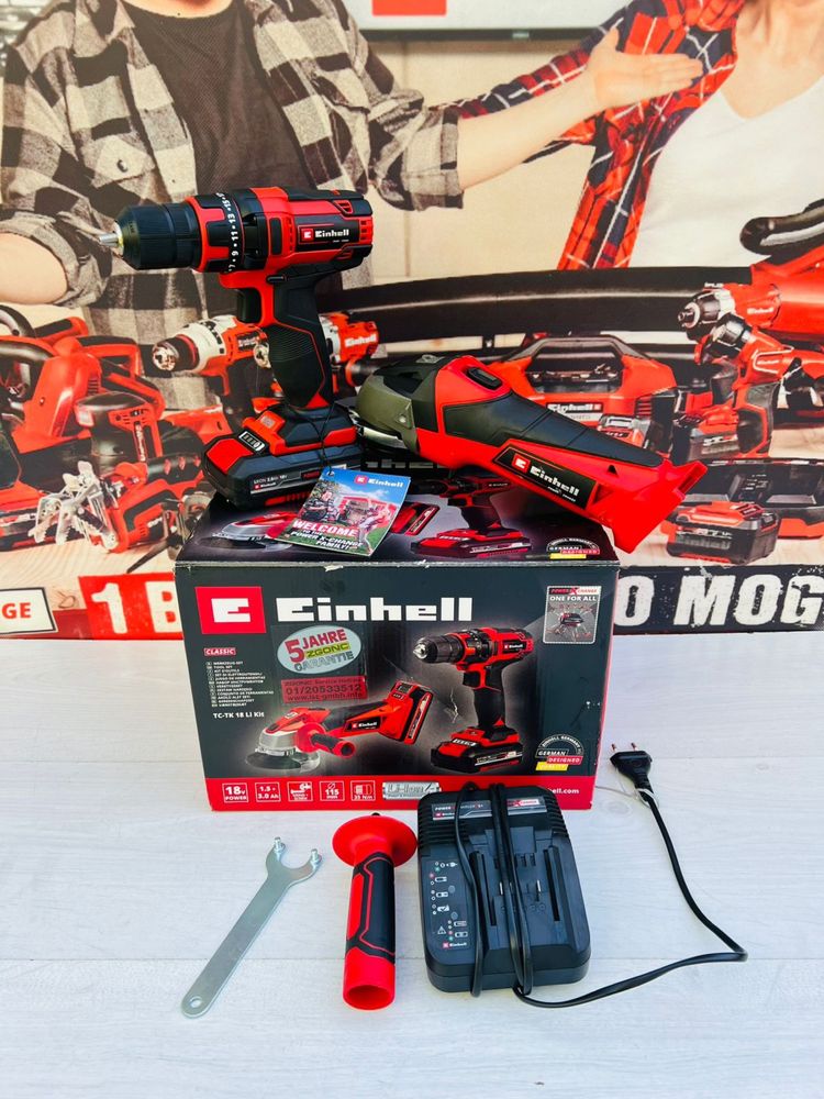 Набір Einhell TC-TK 18 Li Kit з Німеччини