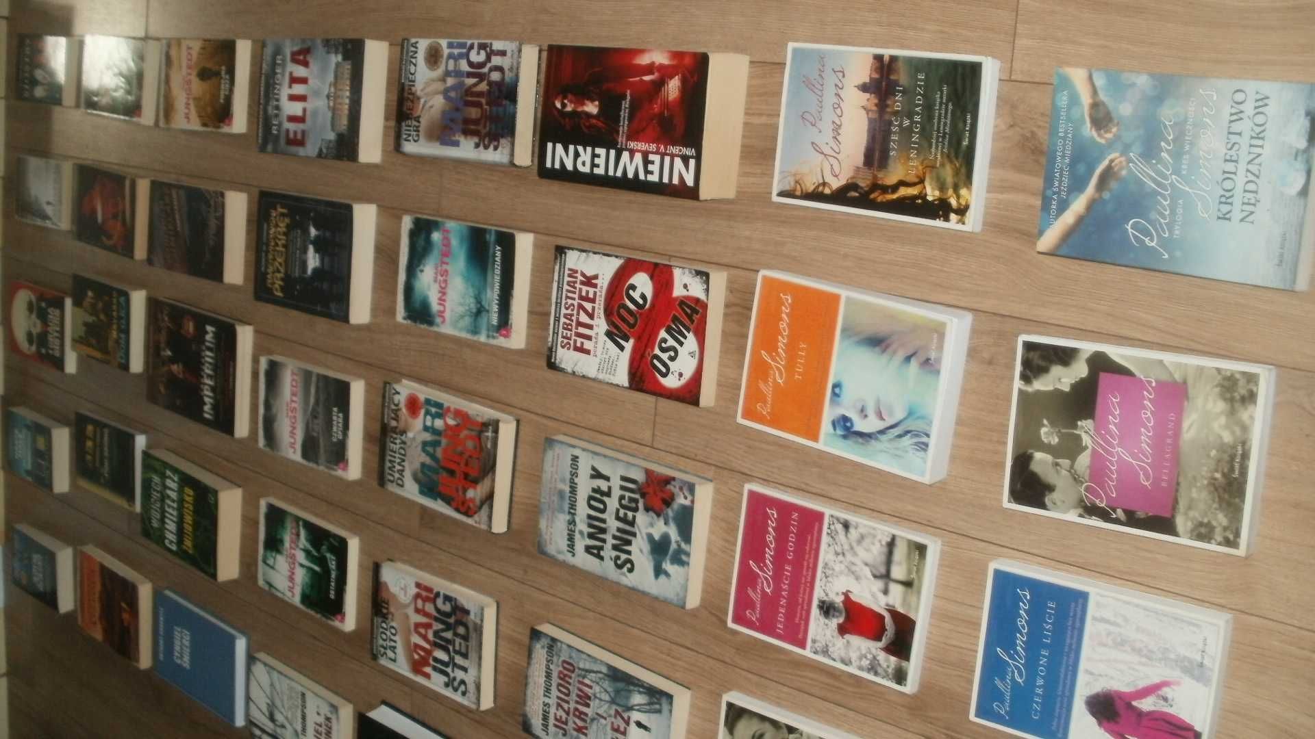 Jungstedt Mari, Simons, Severski, Thompson i inni - olbrzymi zestaw
