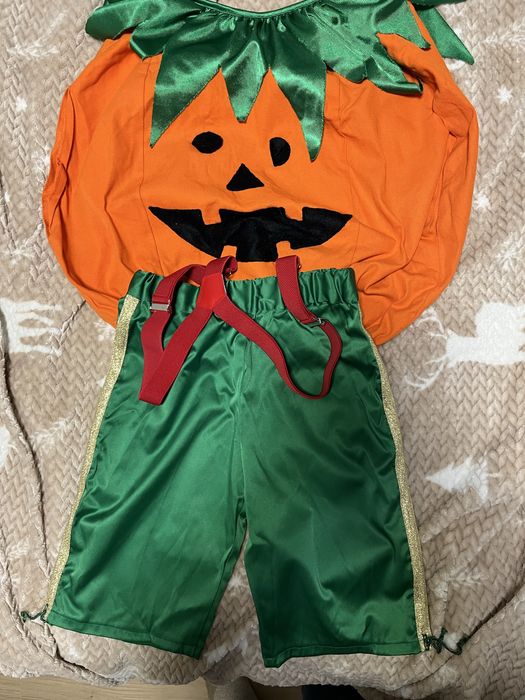 Strój dyni halloween 128