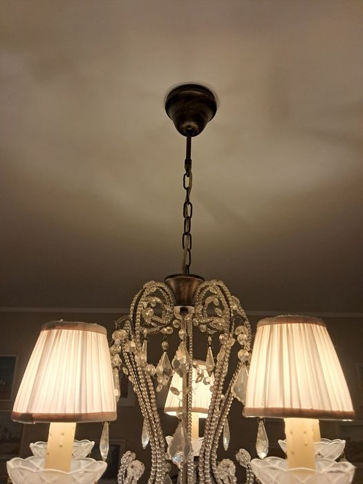 Candeeiro de teto estilo lustre