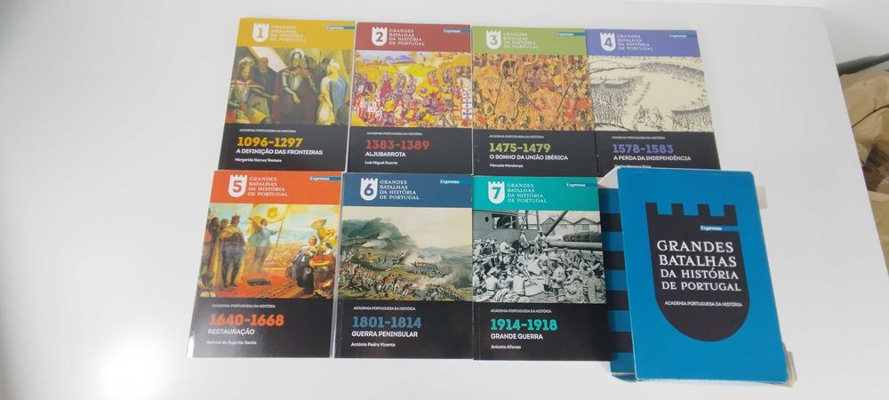 Grandes Batalhas da História de Portugal 7 Volumes