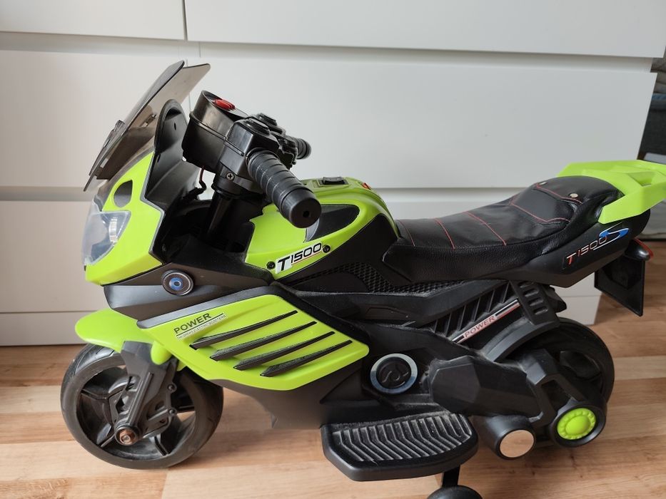 Motocykl ścigacz dla dzieci