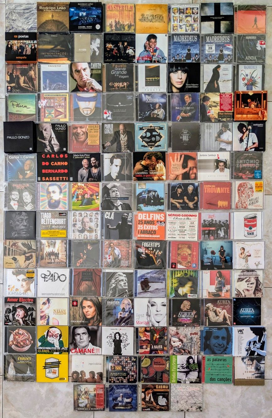 Vinil - Lote de discos (aceito oferta pelo conjunto) + CD: Bandas sono