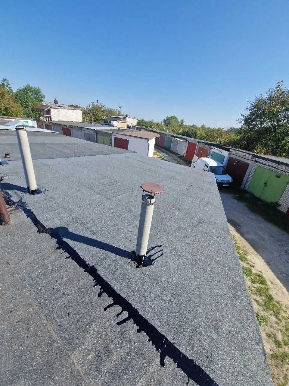 Ремонт покрвілі, даху, магазин, квартира, гараж еврорубероид рубероид