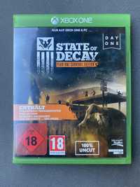 Gra State of Decay Xbox One Xone Xbox series X pudełkowa zombi