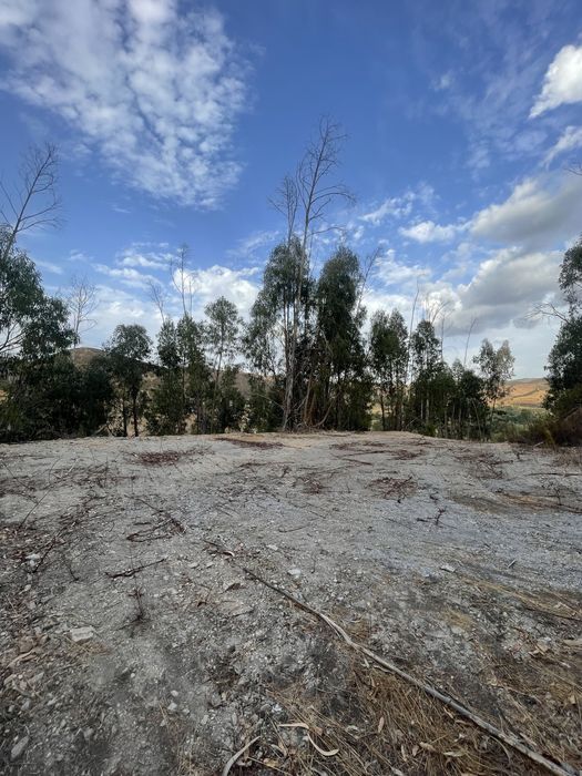 Terreno perto da barragem de odelouca, com largo para casa de madeira
