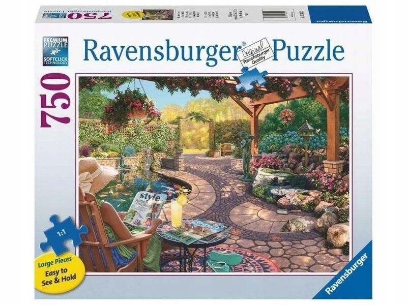 Puzzle 750 Piękne Podwórko, Ravensburger