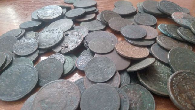 Колекція царських монет, 140 монет без повторів, різні царі.
