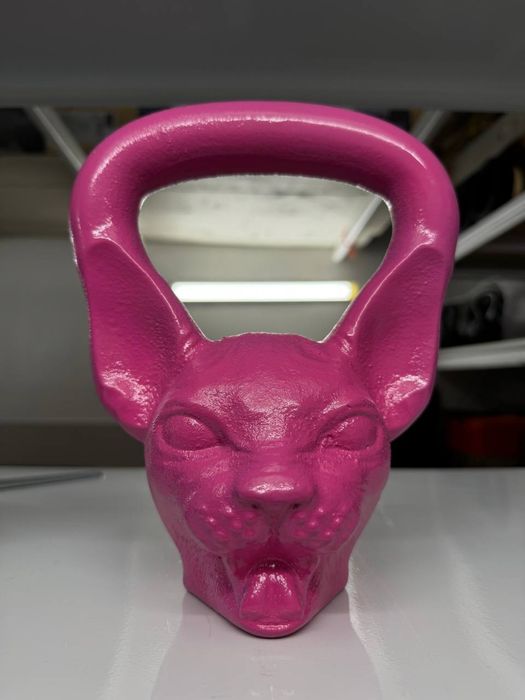 Гиря 16 кг дизайнерська, подарунок, гиря 16 кг, 24кг, 32кг