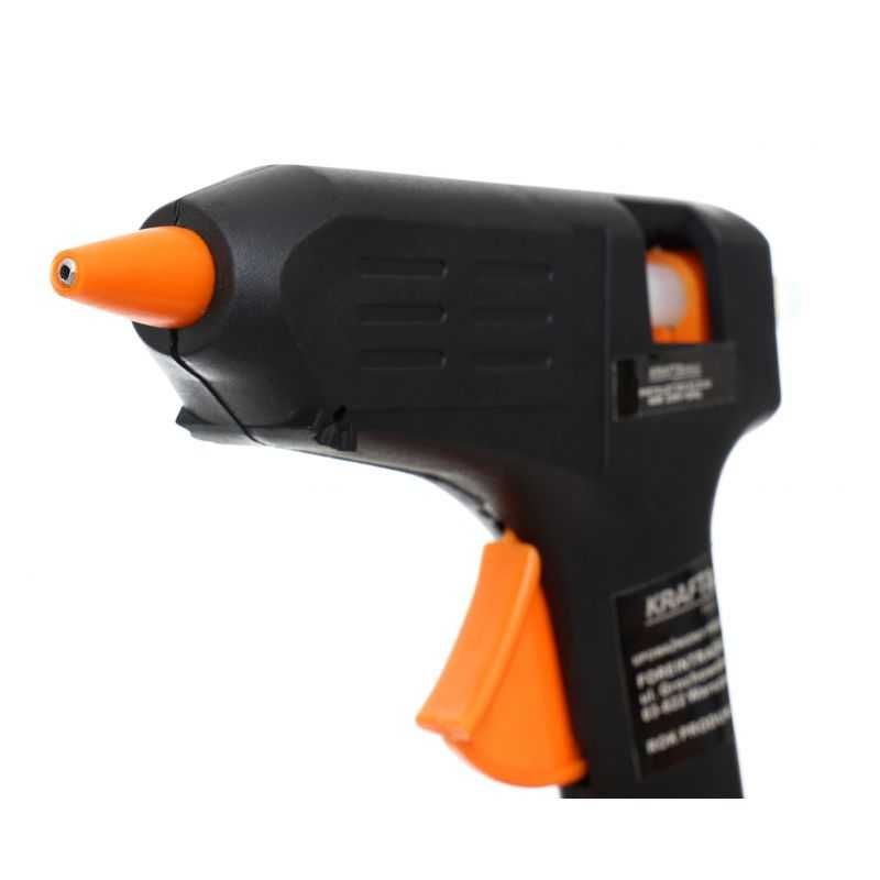 PISTOLET do KLEJU na GORĄCO 40W + 20 wkładów pałeczek 11mm KD10350