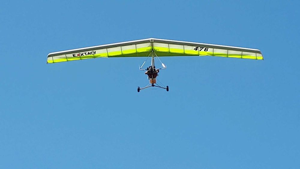 Motolotnia UL 115 Exxtacy 160 sztywnopłat mini trike