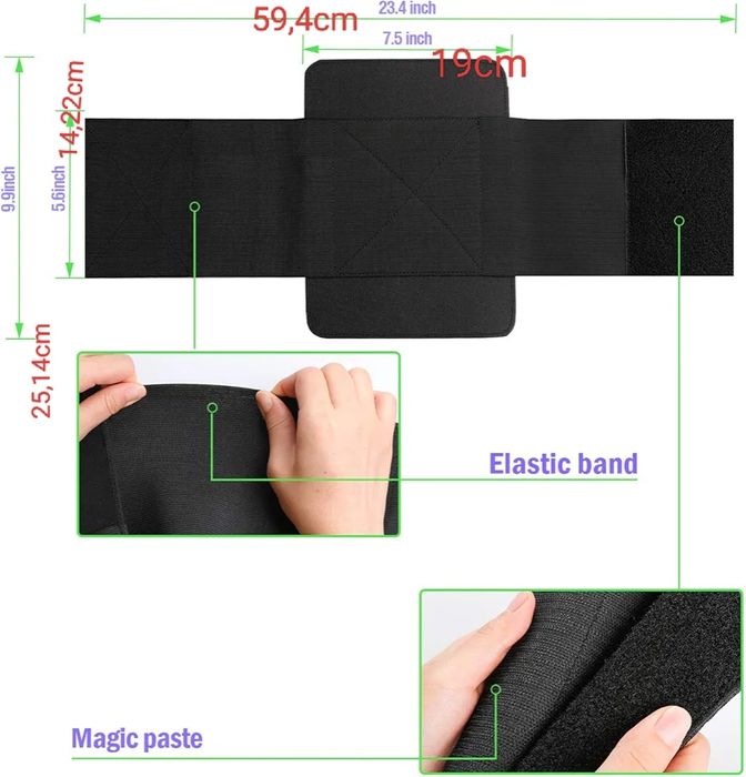 Uchwyt na zagłówek na dvd Hikig B566