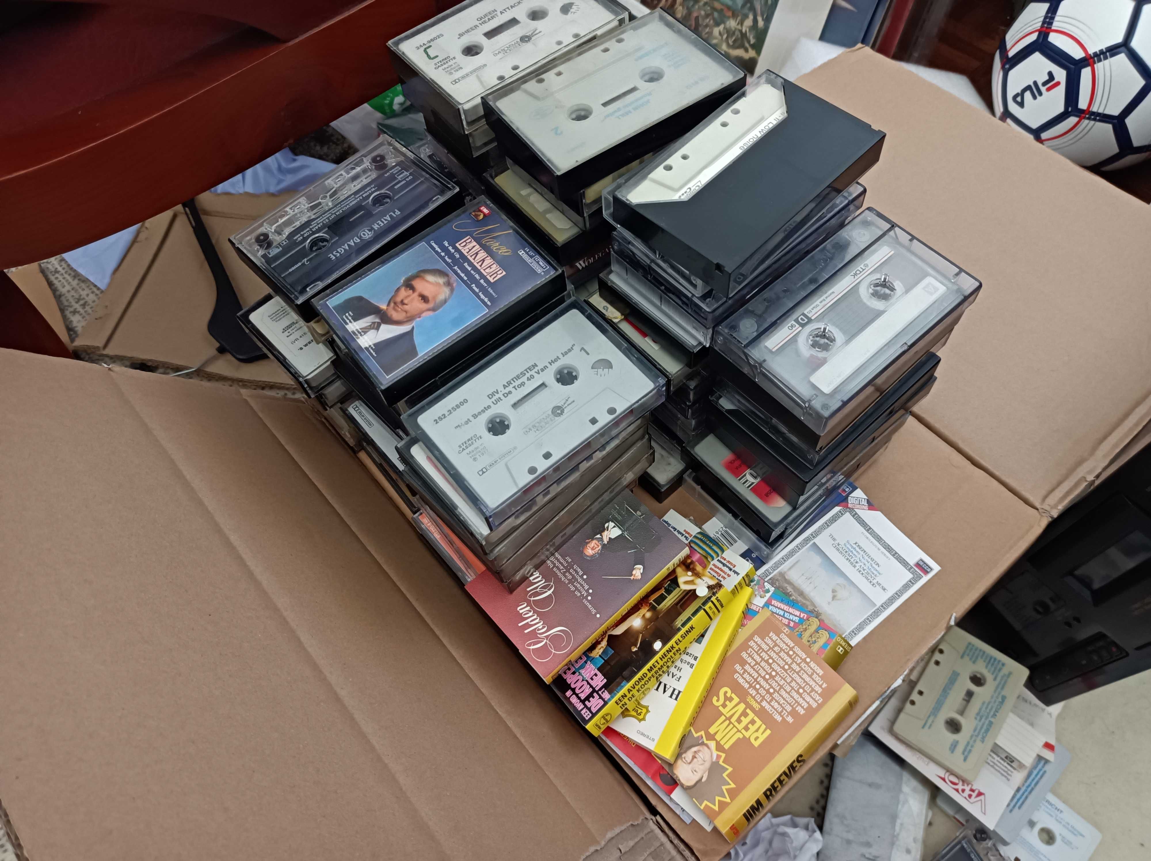 Cassetes audio usadas