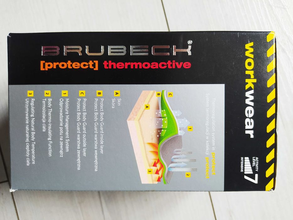 Bielizna termoaktywna Brubeck Protect Bluza LS11290A, r. L